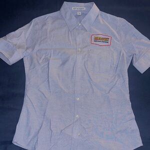 Port Authority Blue Button Down Shirt